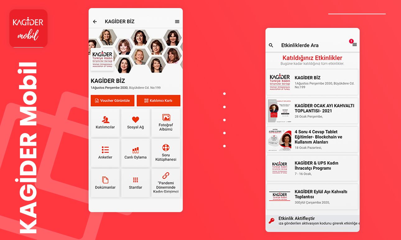 KAGİDER Mobil — Üye Ağı ve Etkinlik Uygulaması