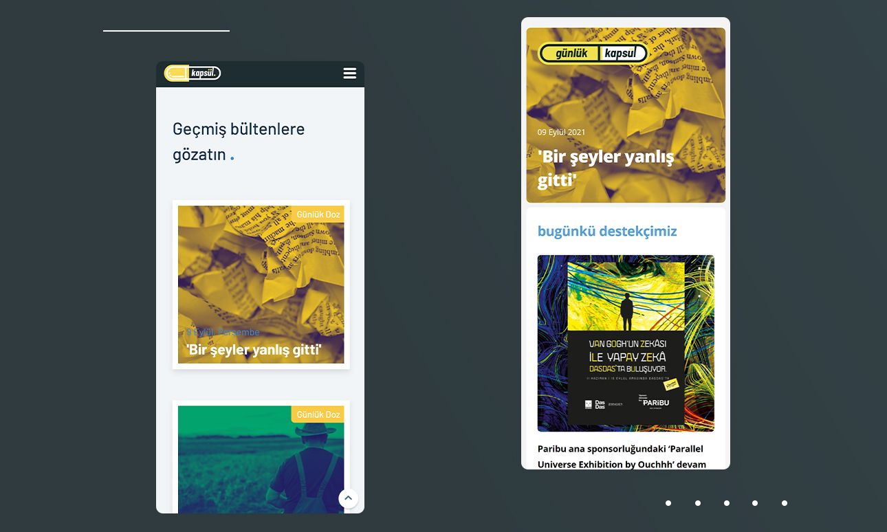Kapsül — Günlük E-Bülten ve Haber Platformu