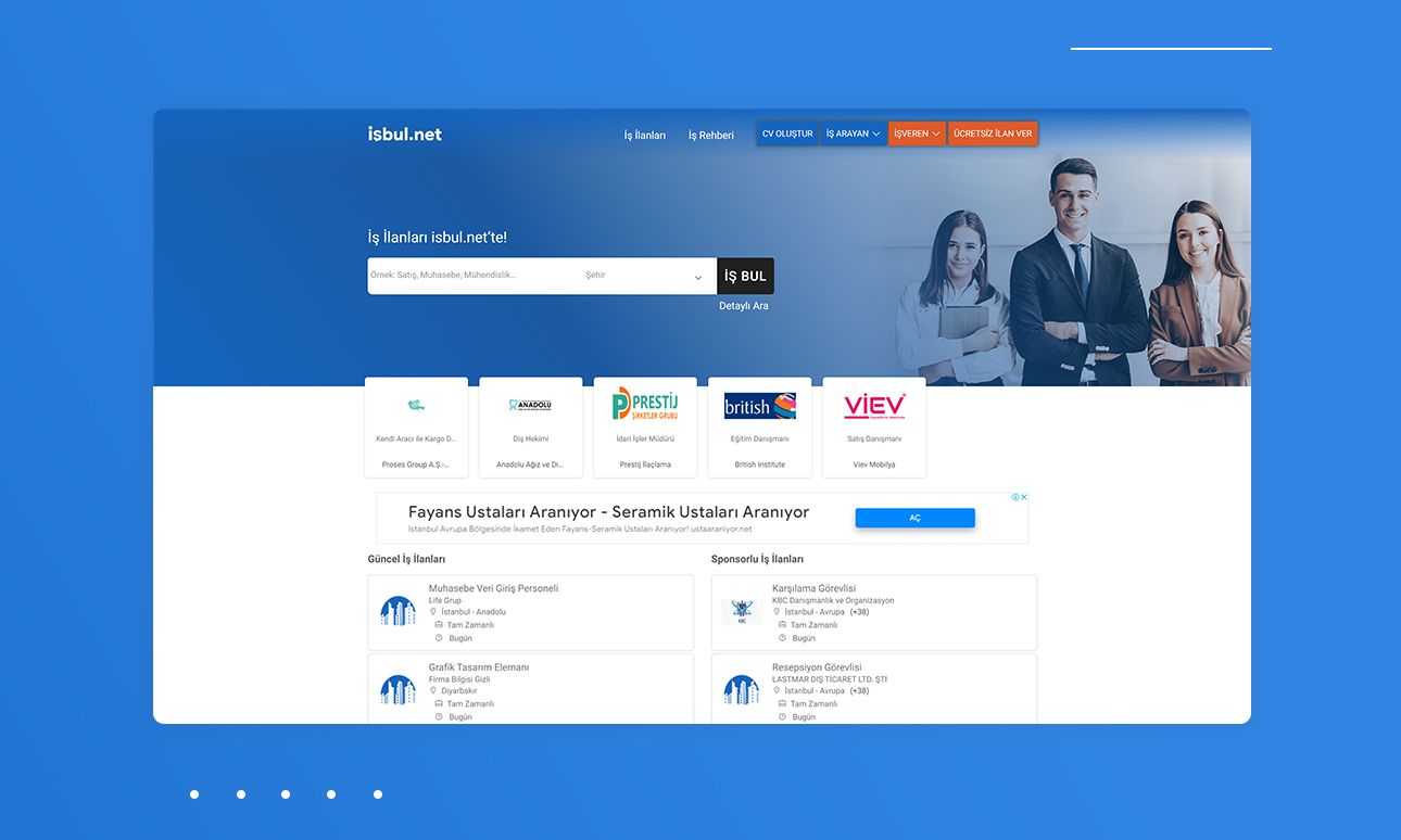 İsbul.net: İş Arayanlar ve İşverenler için Akıllı İK Platformu