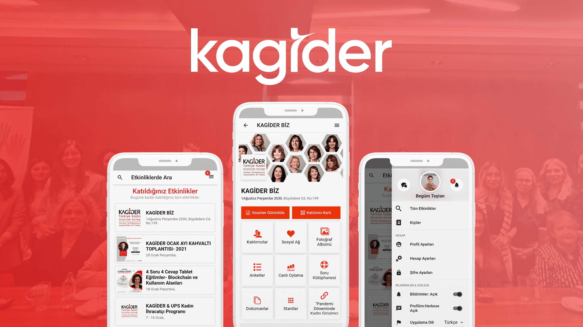 KAGİDER Mobil — Üye Ağı ve Etkinlik Uygulaması