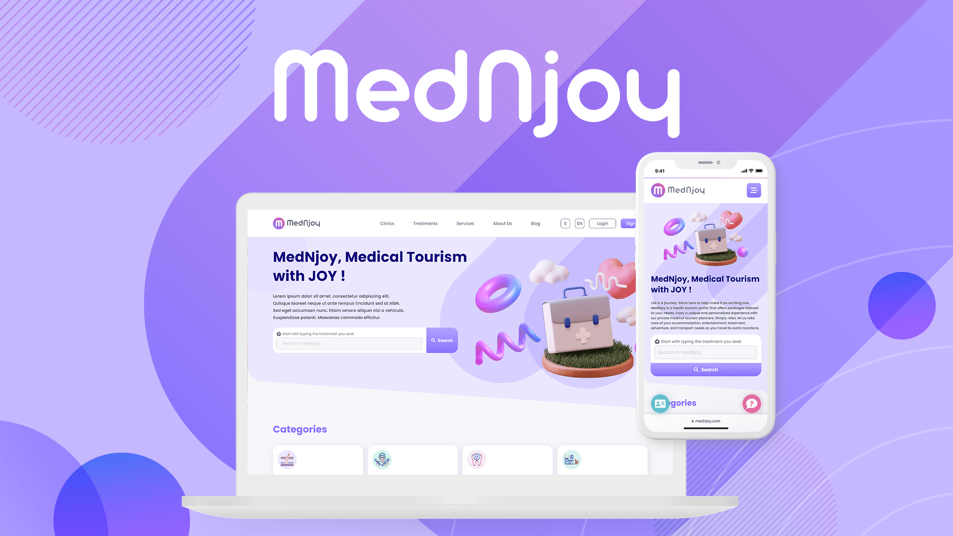 MedNjoy- Eğlenceli Medikal Turizm Deneyimi Platformu