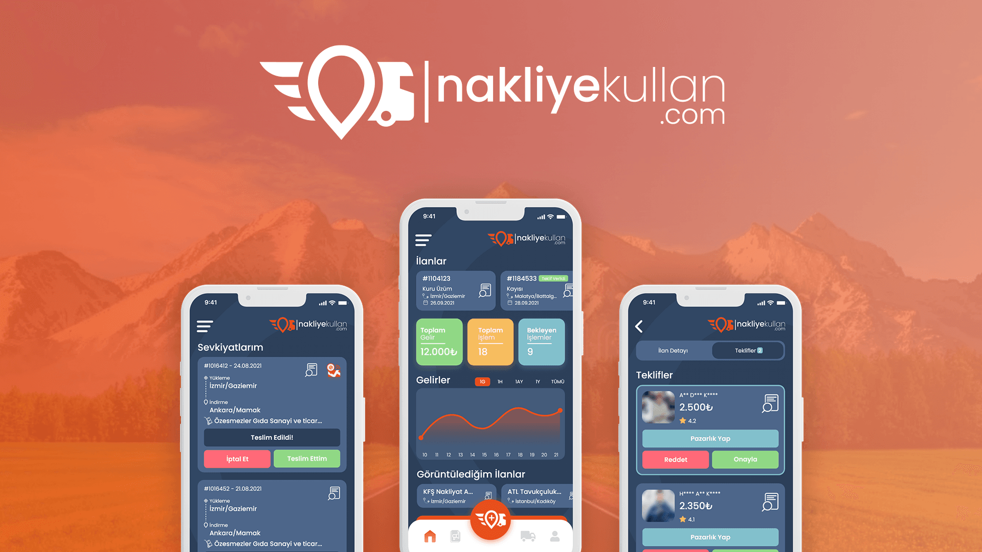 Nakliyekullan — Dijital Taşımacılık ve Lojistik Platformu