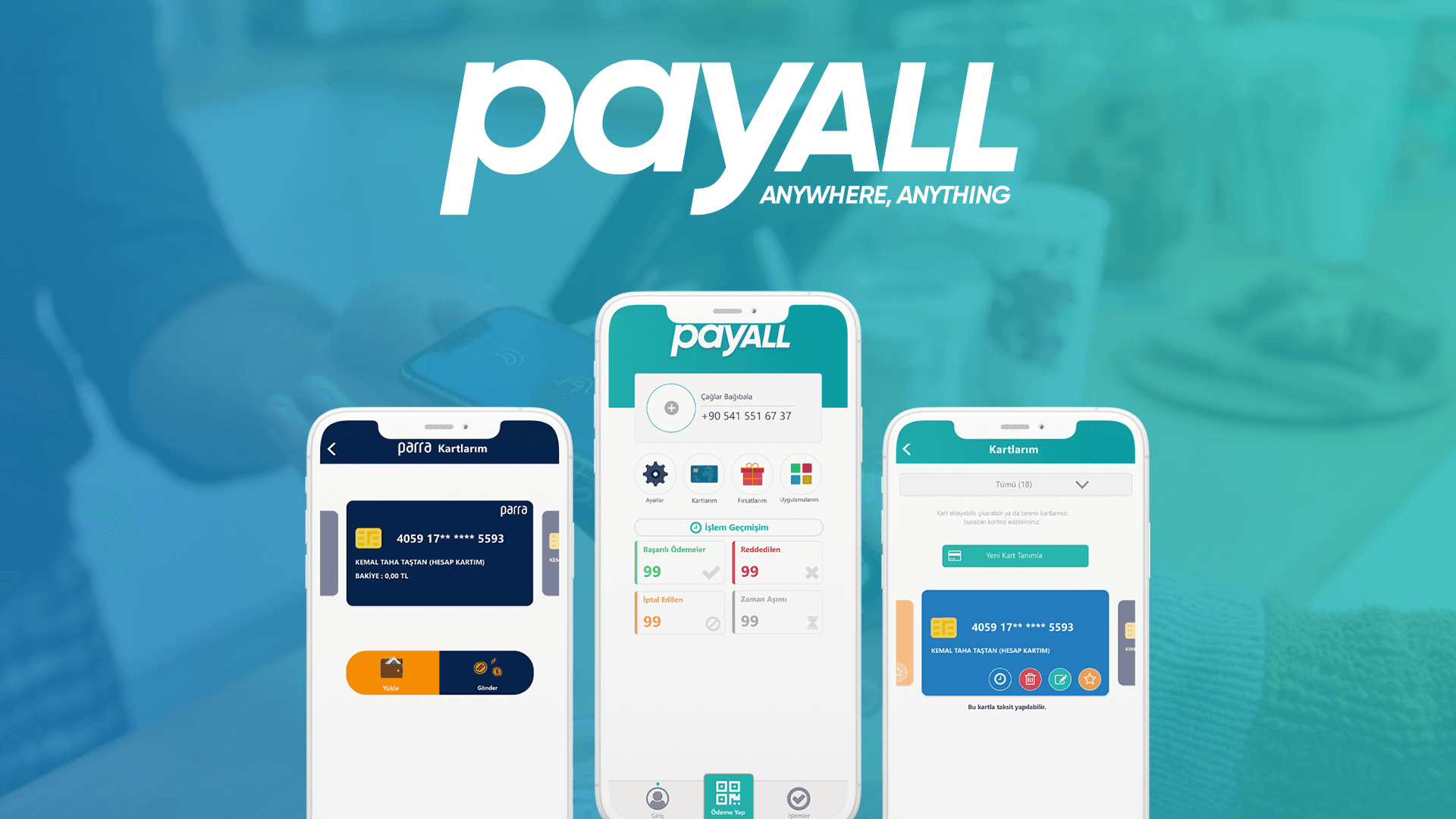 PayALL — Güvenli ve Modern Dijital Cüzdan Deneyimi