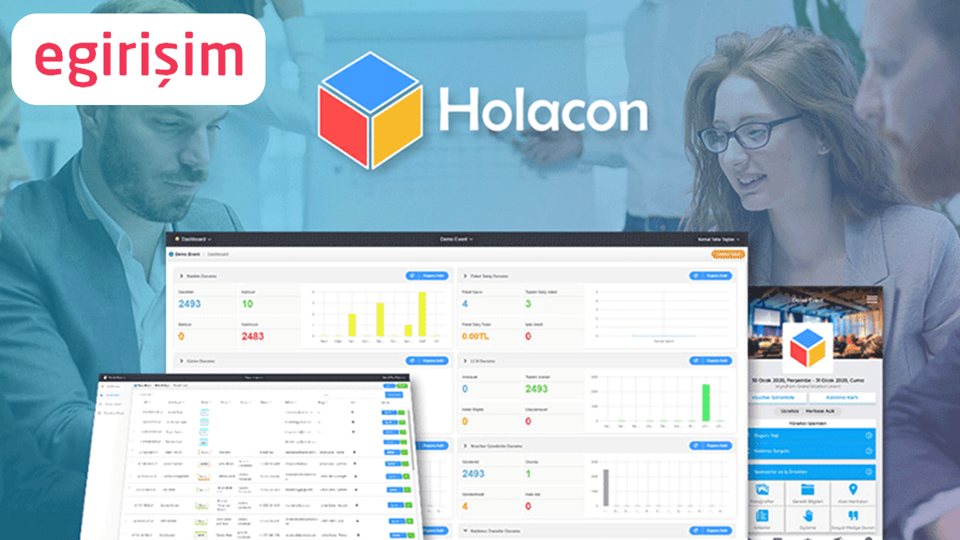 E-Girişim Haber: Etkinliklerin tüm sürecini yöneten yerli çözüm: Holacon