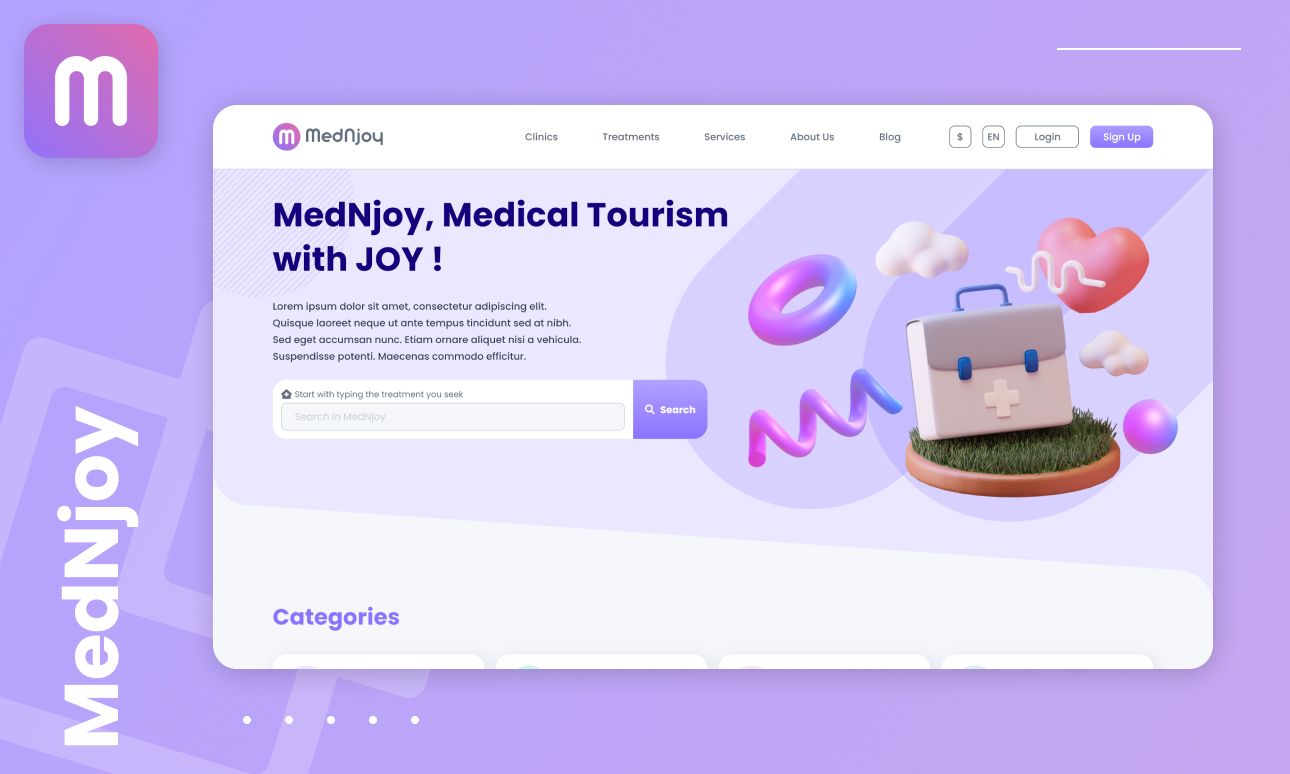 MedNjoy- Eğlenceli Medikal Turizm Deneyimi Platformu