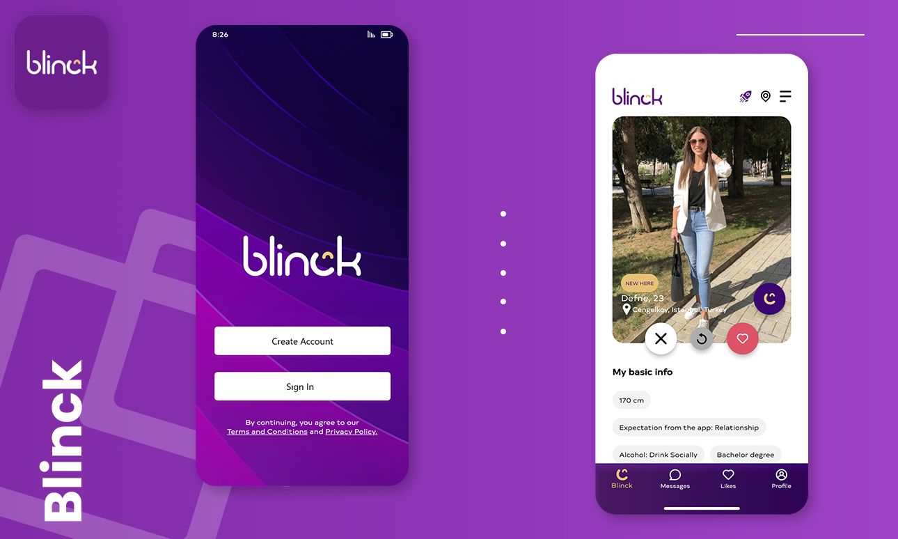 Blinck: İnteraktif Arkadaşlık Uygulaması