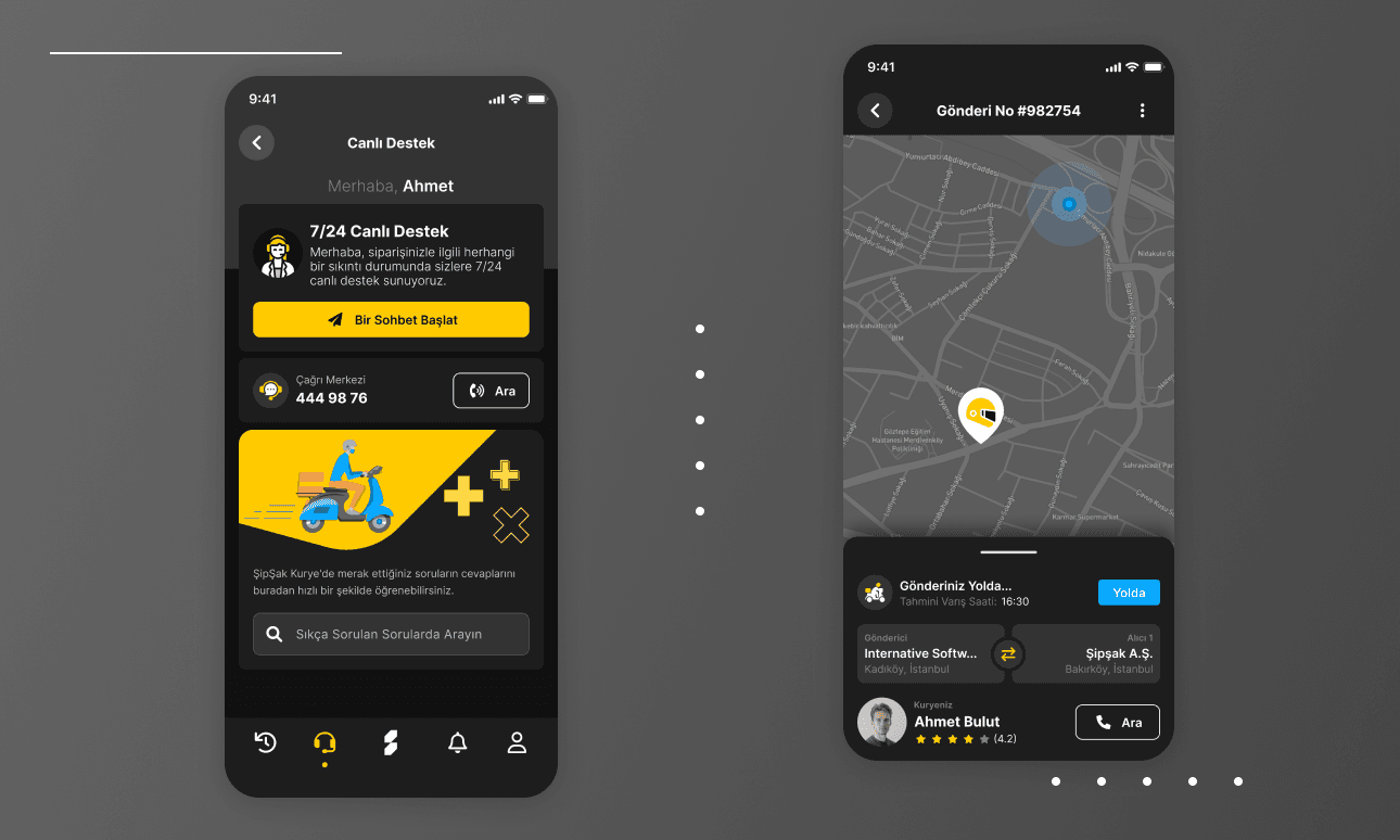 Şipşak Kurye — Hızlı Teslimat Uygulaması