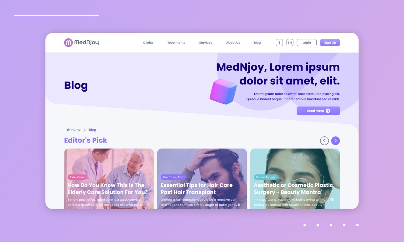 MedNjoy- Eğlenceli Medikal Turizm Deneyimi Platformu