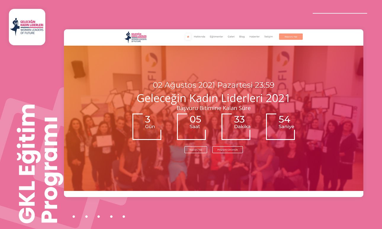Geleceğin Kadın Liderleri Portalı: Dijital Eğitim ve Başvuru PlatformuFuture Women Leaders Portal: A Digital Platform Supporting Leadership Development
