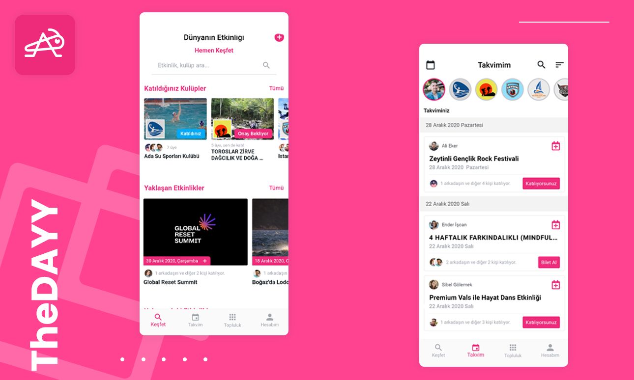 TheDayy — Sosyal Etkinlik Pazaryeri ve Topluluk Platformu