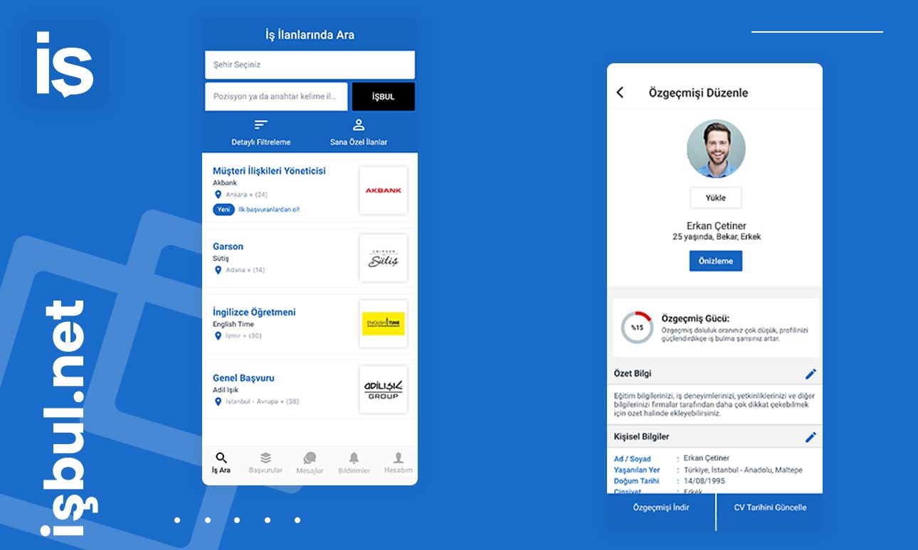 İsbul.net: İş Arayanlar ve İşverenler için Akıllı İK Platformu