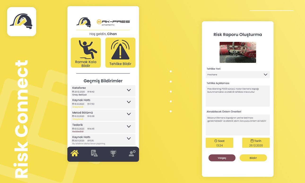 RiskConnect — İş Güvenliği ve Risk Yönetimi Platformu