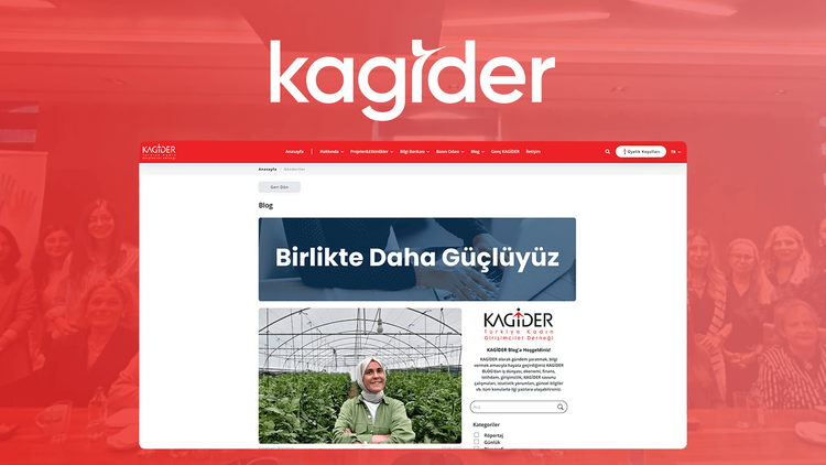 KAGİDER — Women Leaders of the Future Web Portal